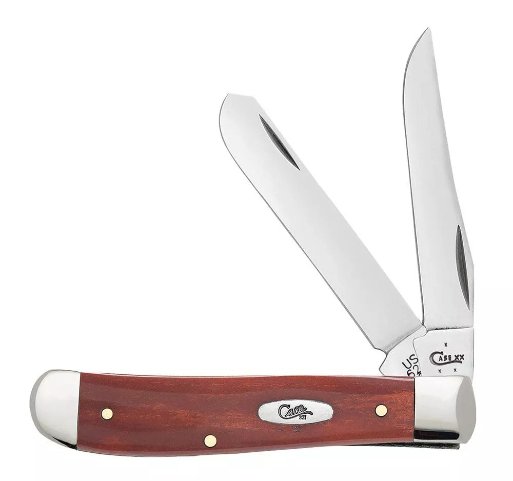 Case Knife Smooth Chestnut Bone Mini Trapper #28700