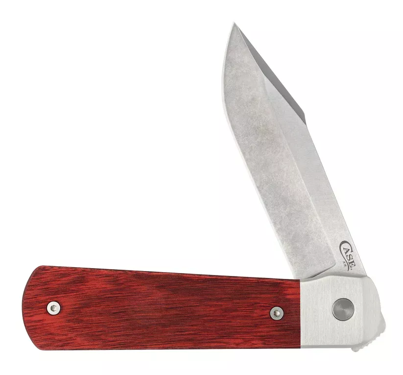 Case Knife Smooth Dymalux Rosewood Longhouse Knife #50909