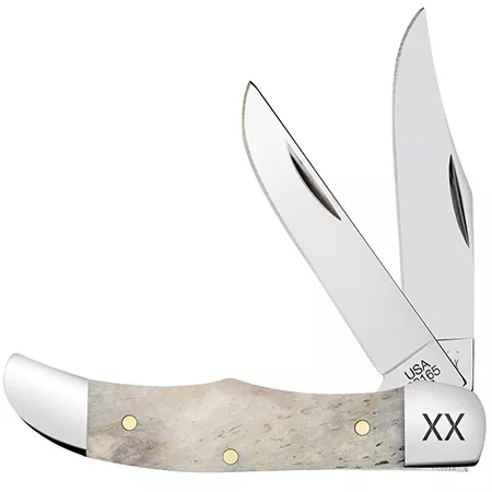 Case Natural Giraffe Bone Smooth Knife #50491