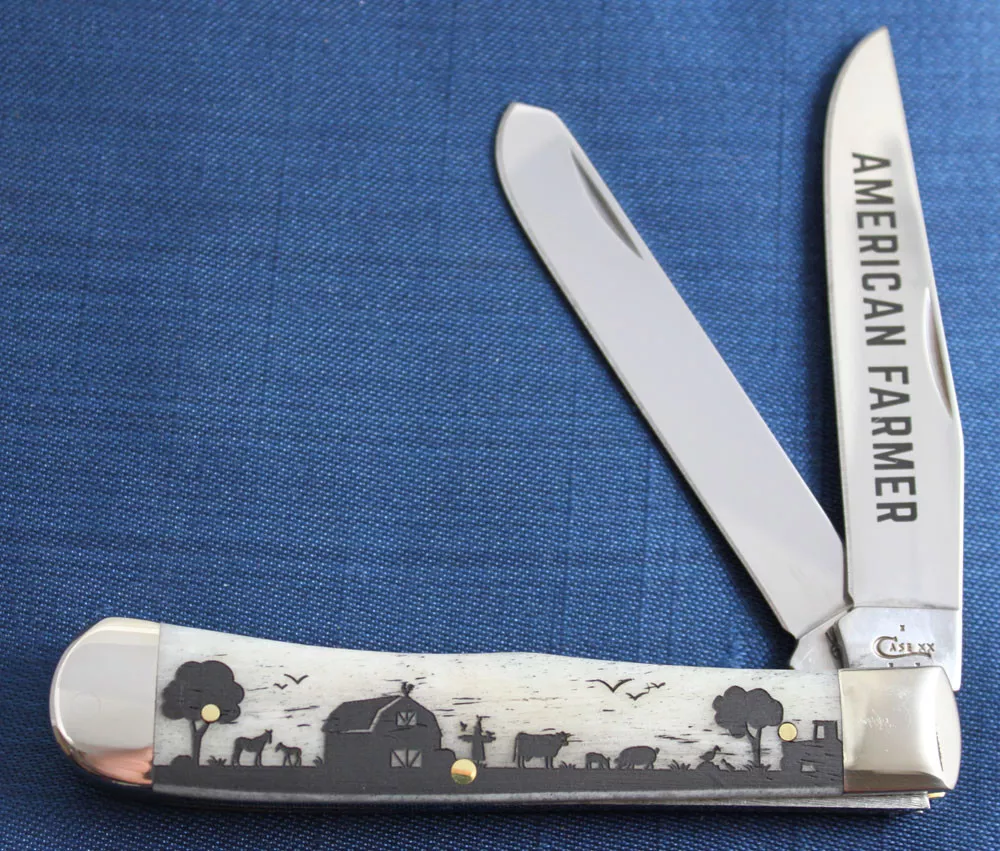 Case Trapper American Farmer Knife #9100549