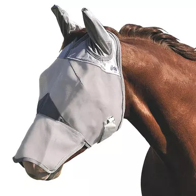 CASHEL Crusader Long Nose Fly Mask with Ears