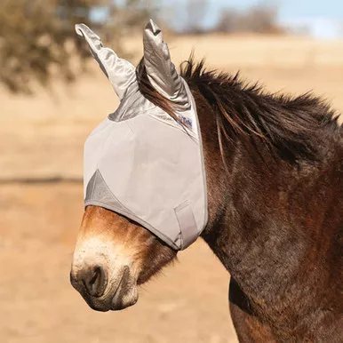 CASHEL Crusader Standard Fly Mask with Mule Ears