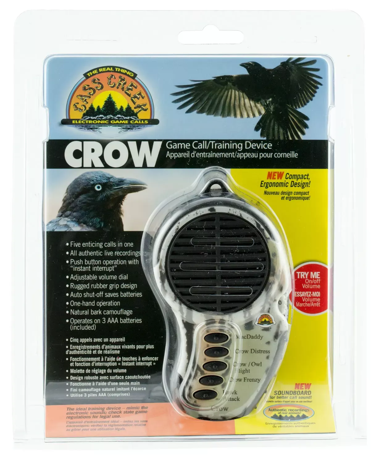 Cass Creek Ergo Electronic Crow Electronic Call Crow/Hawk/Owl Sounds