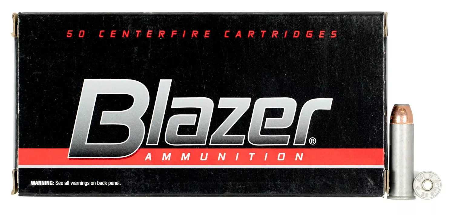 CCI Blazer Handgun 38 Special +P 125 gr Jacket Hollow Point 50 Per Box