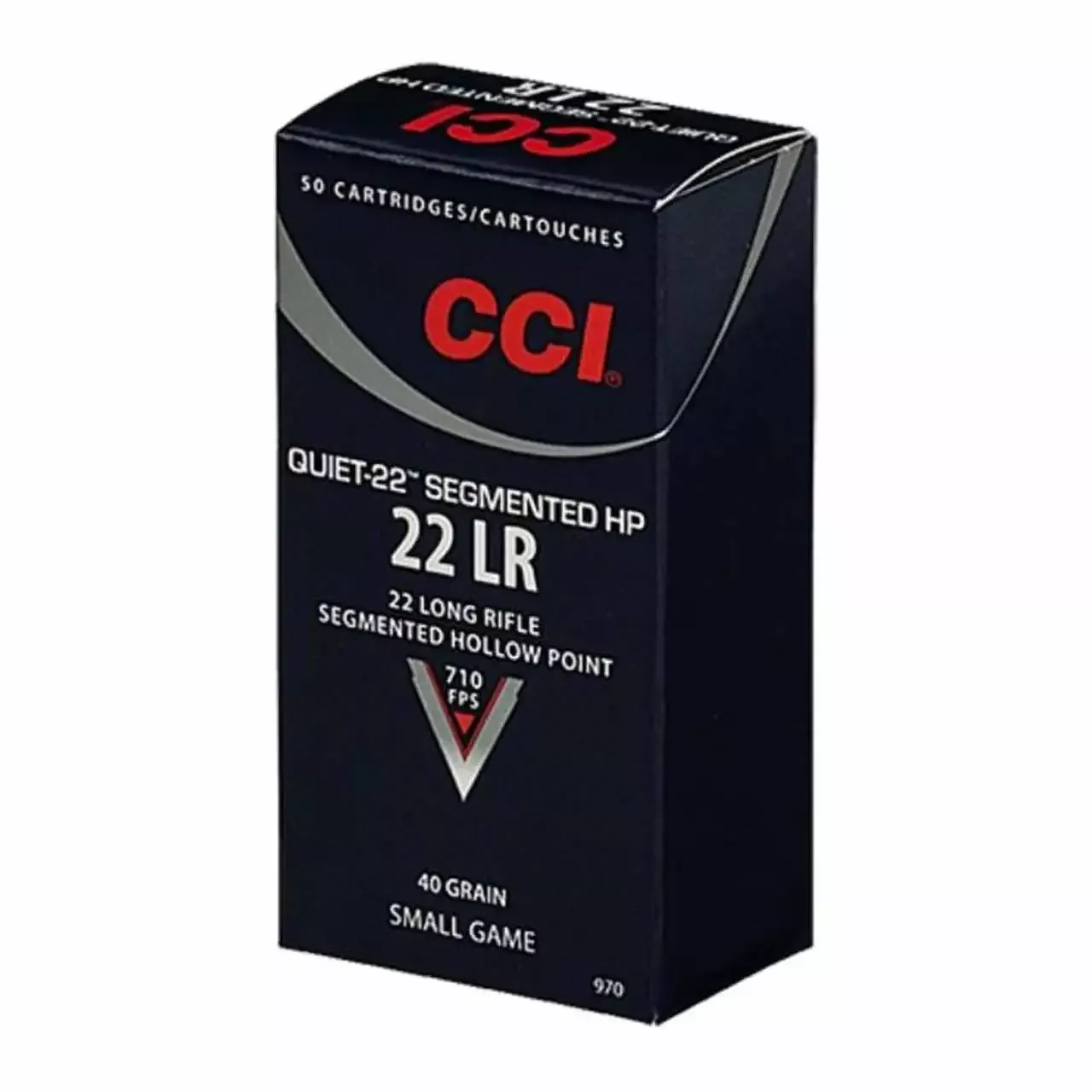 CCI Quite 22 LR 40 Gr. 710 fps Segmented Hollow Point 50/Box