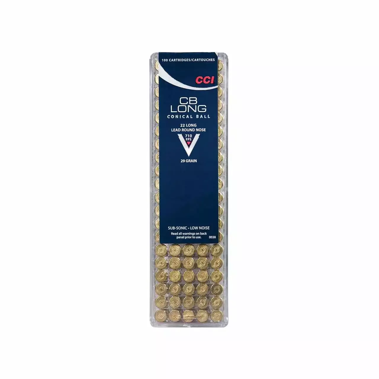 CCI Specialty CB 22 Long 29 Gr. 710 fps Lead Round Nose 100/box