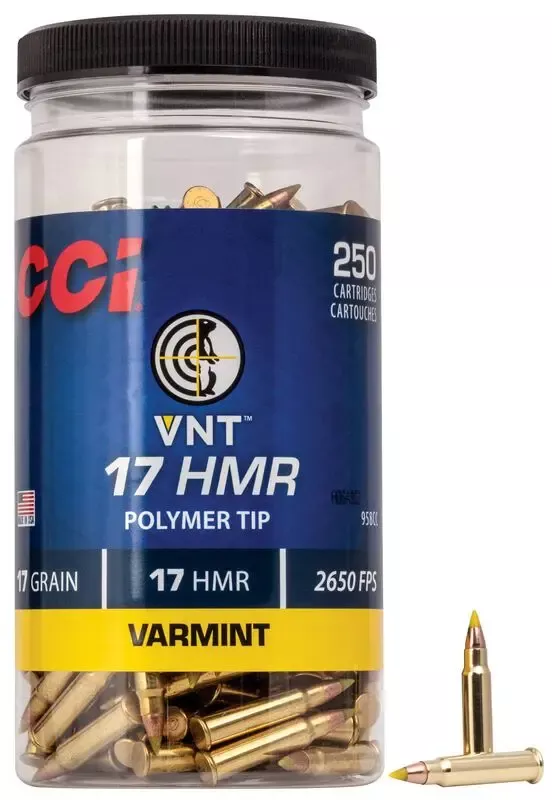 CCI VNT 17 HMR 17 Gr 250/Pkg 958CC