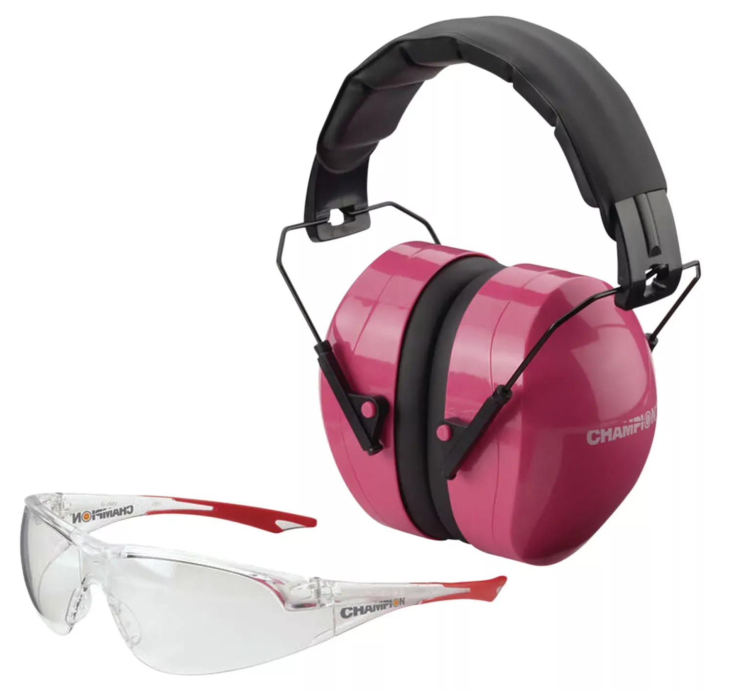 Champion Targets Eyes & Ears Combo 26 dB Pink – Adults