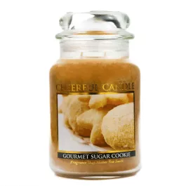 A Cheerful Giver Cheerful Candle - 24 oz. - Gourmet Sugar Cookie
