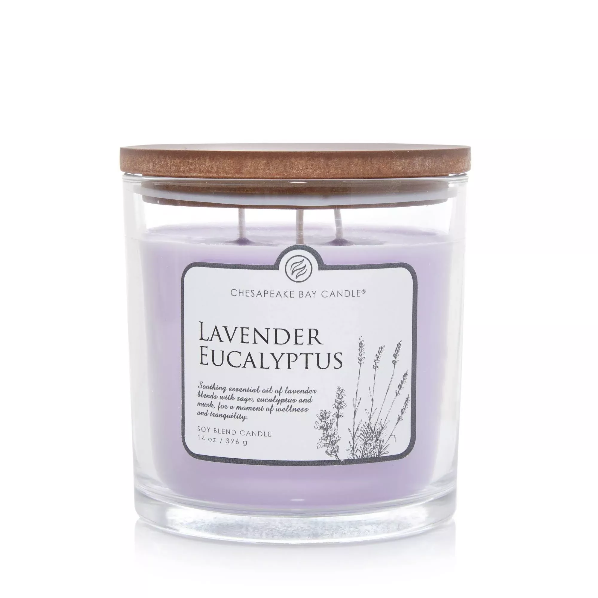 Chesapeake Bay Candle Lavender Eucalyptus 14 Oz.