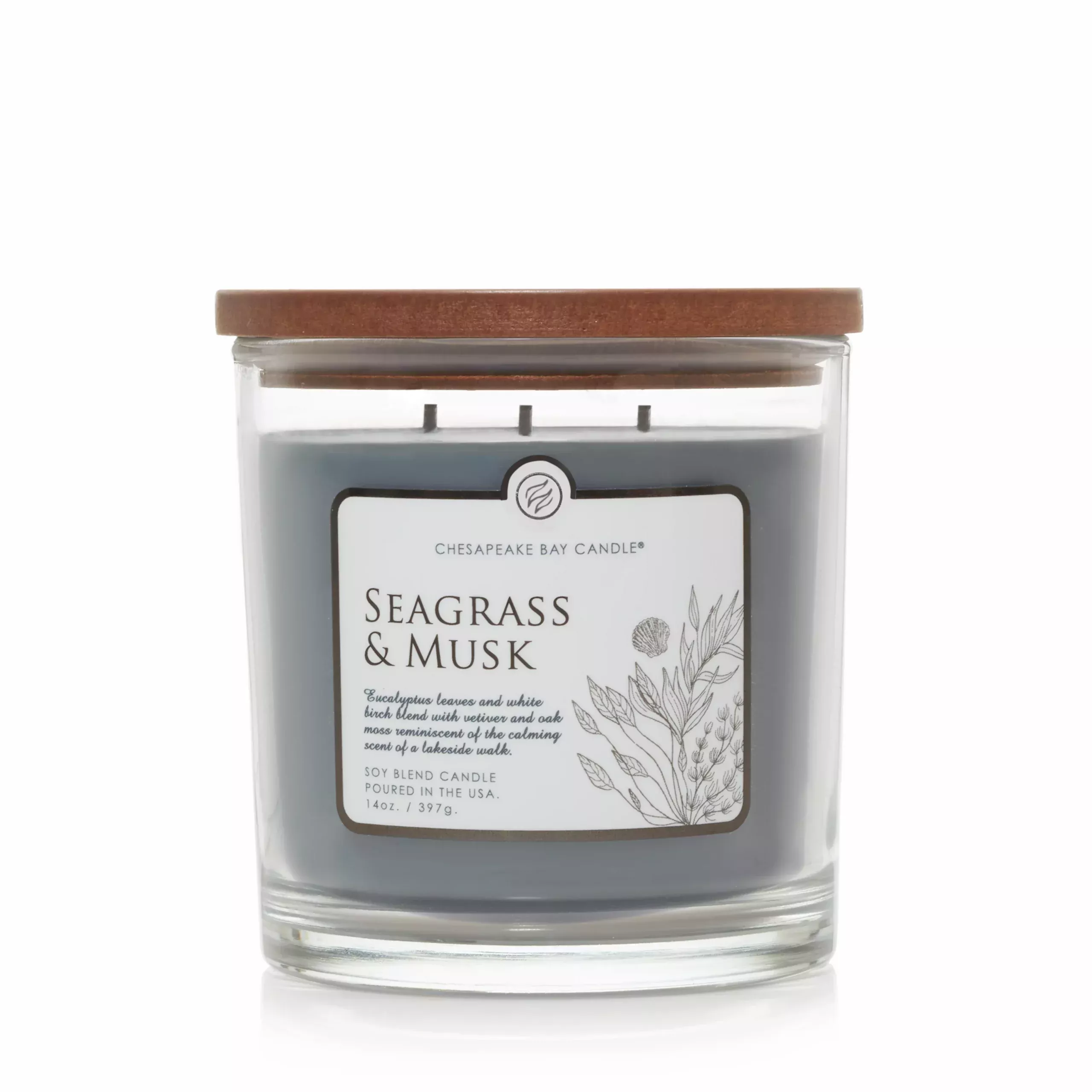 Chesapeake Bay Candle Sea Grass & Musk 14 Oz.