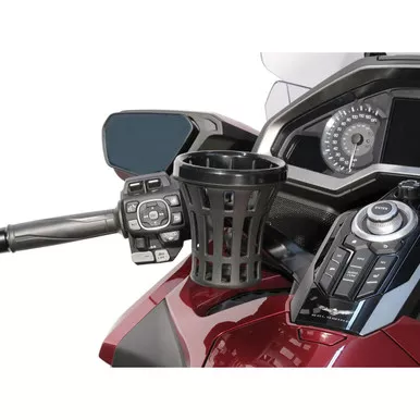 CIRO Goldstrike Big Ass Drink Holder with Left Side Accessory Mount for Gold Wing