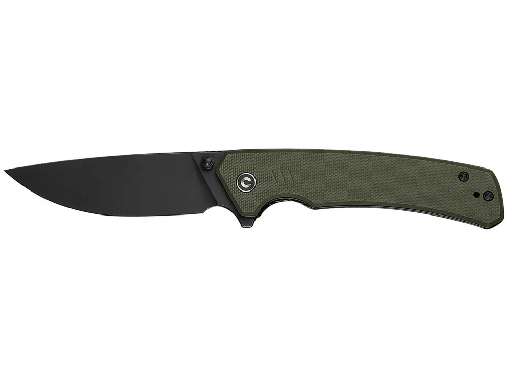 Civivi 3.28" Folding Drop Point Knife OD Green G10 14C28N Blade
