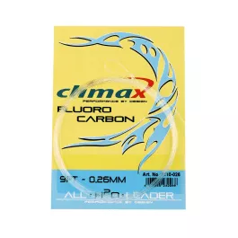 Climax Tapered Flurocarbon Leader - 9" - 4X