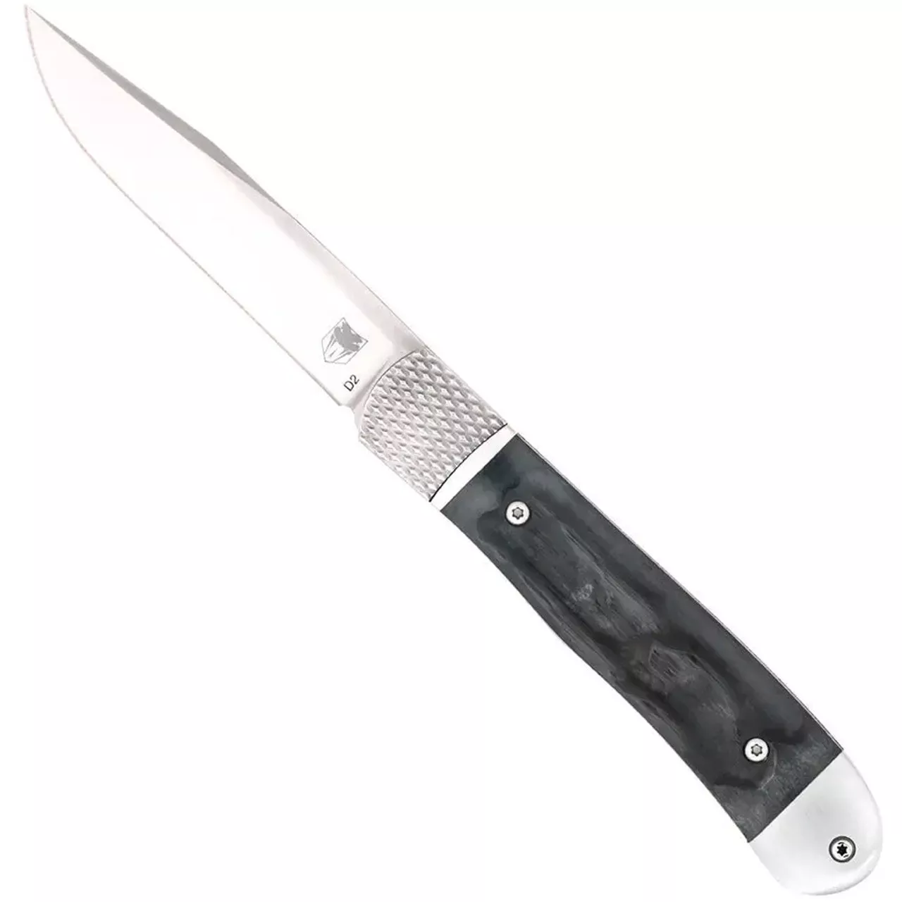 CobraTec Trapper Hidden Release Folding Knife Auto Folding Blade – Black #CTTHRBLK