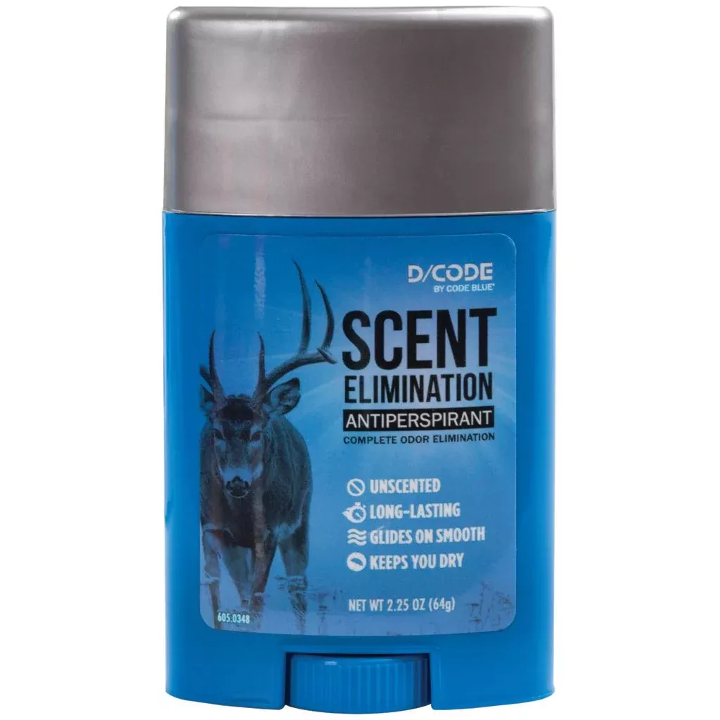 Code Blue D-Code Odor Eliminator Antiperspirant – 2.25 oz