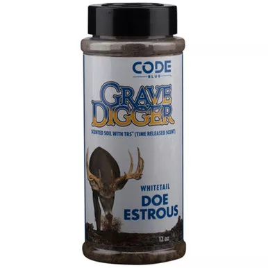 Code Blue Grave Digger Doe Estrous Deer Scent 12oz
