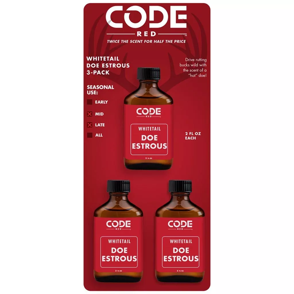 Code Red Doe Estrous Triple Pack (2 oz. 3 pk.)