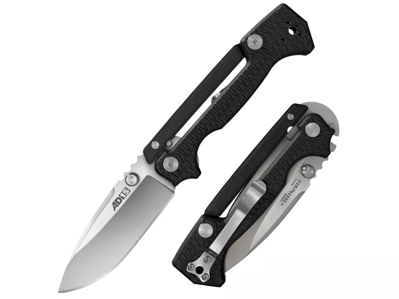 Cold Steel AD-15 Black (S35VN), Ambidextrous, Manual