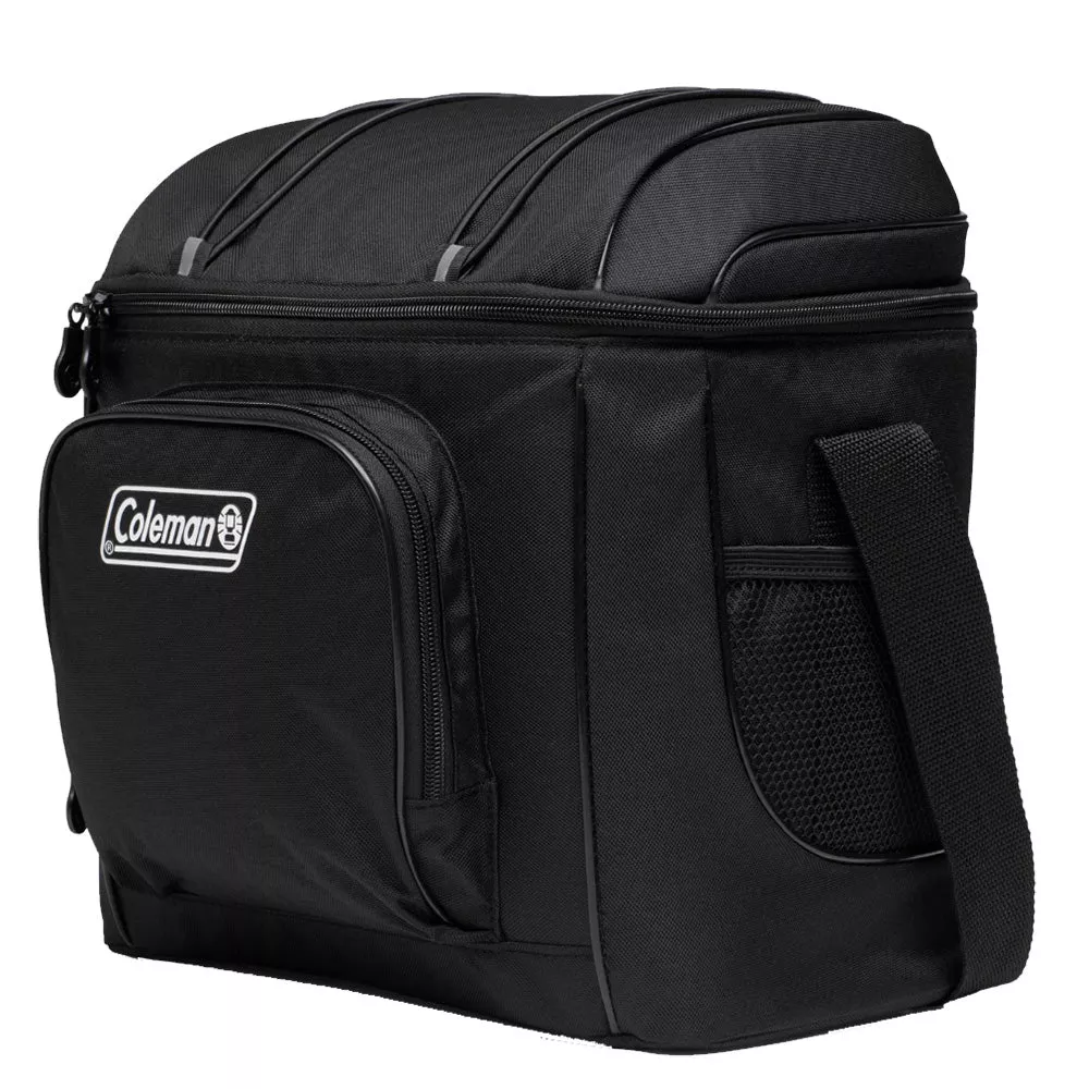Coleman Chiller 16-Can Soft-Sided Portable Cooler – Black [2158135]