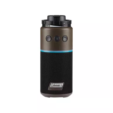 Coleman ONESOURCE Portable Wireless Speaker with Rechargeable Li-Ion Battery Black