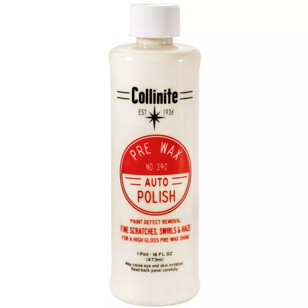 Collinite 390 Pre-Wax Auto Polish – 16oz