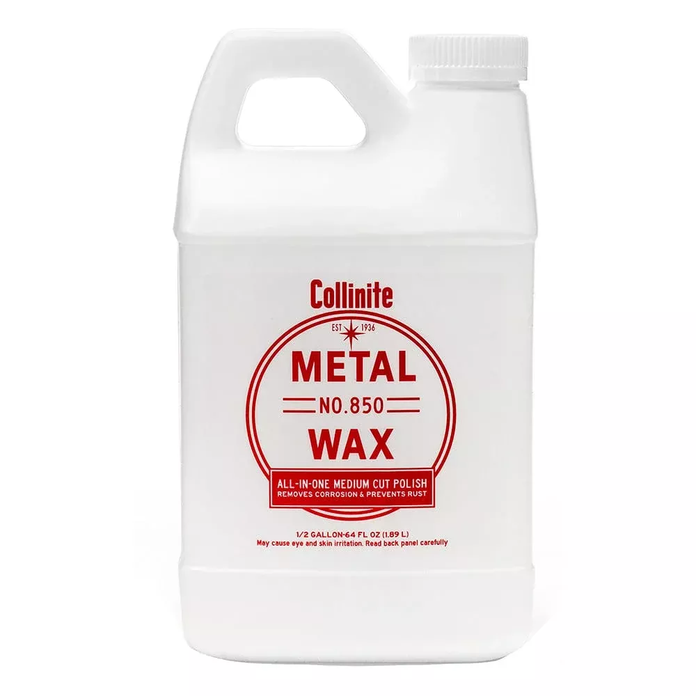 Collinite 850 Metal Wax - Medium Cut Polish - 64oz