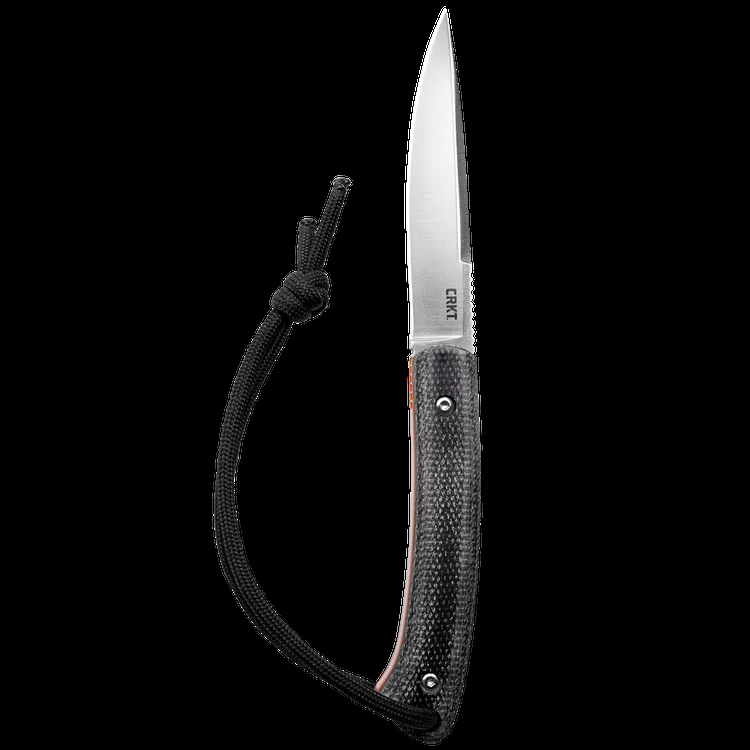 Columbia Knife & Tool Biwa Fixed Fixed Blade Outdoor Survival Knife – Black