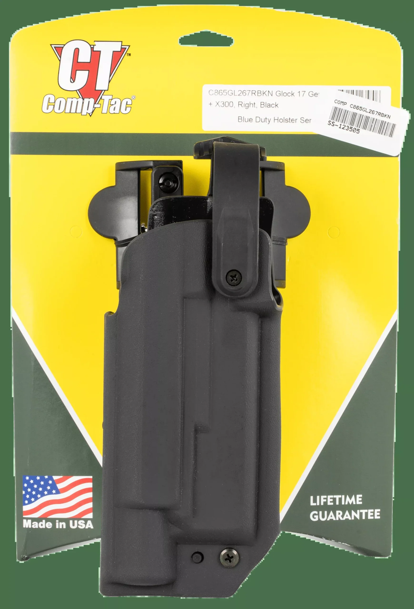 Comp-tac Blue Duty, Comptac C865gl235rbkn Blueduty Opt Rdy Glk17 X300