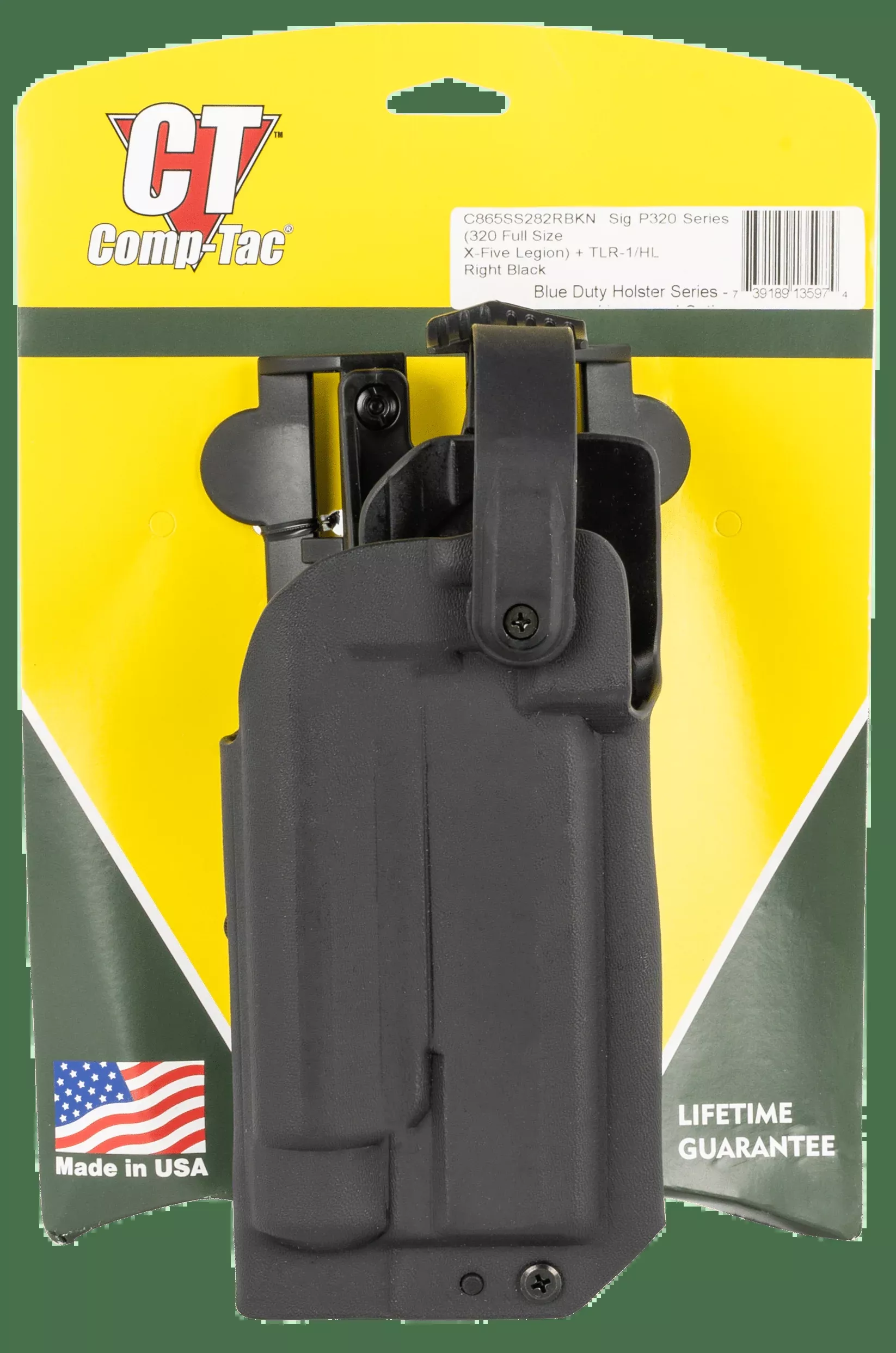 Comp-tac Blue Duty, Comptac C865ss282rbkn Blueduty Uncovrd Sig320 Rh