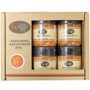Con Yeager Spice BBQ Seasoning Assortment