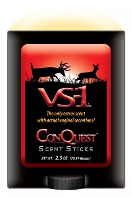 Conquest Scents Deer Lure – Vs-1 Estrus 2.5oz Stick