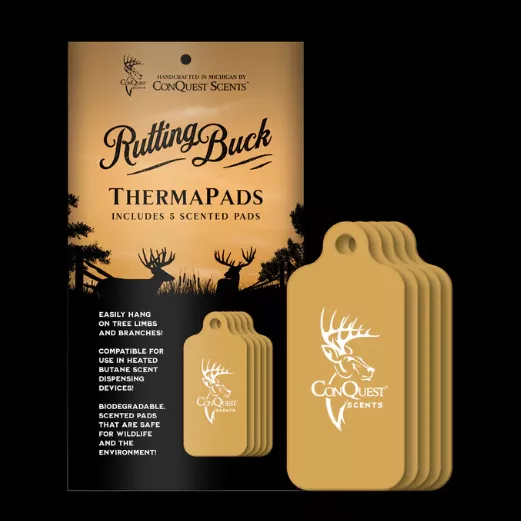 ConQuest Scents Rutting Buck ThermaPads – 5 Pack #22002