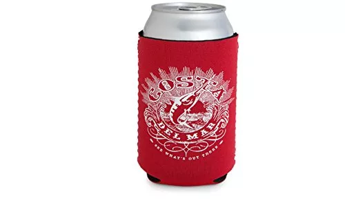 Costa Del Mar Koozie Red/white