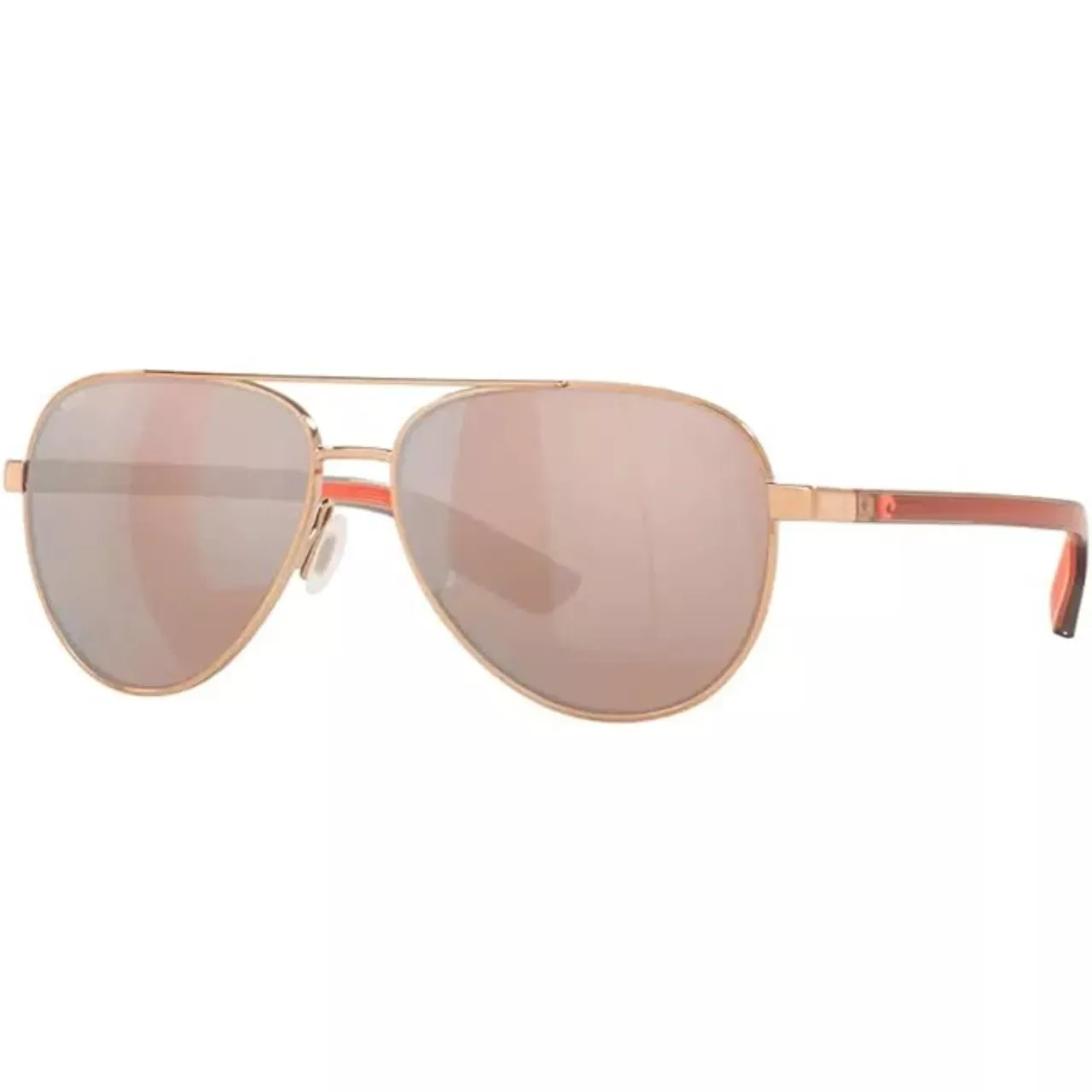 Costa Del Mar Peli 580P Sunglasses - Rose Gold/Copper Silver