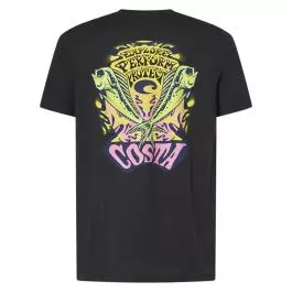 Costa Men's Psych Rock Mahi SS Tee - Washed Black - L