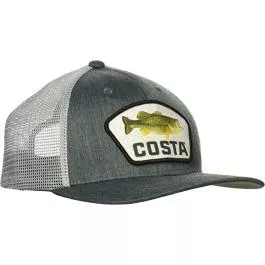 Costa XL Fit Trucker Hat – Bass Patch