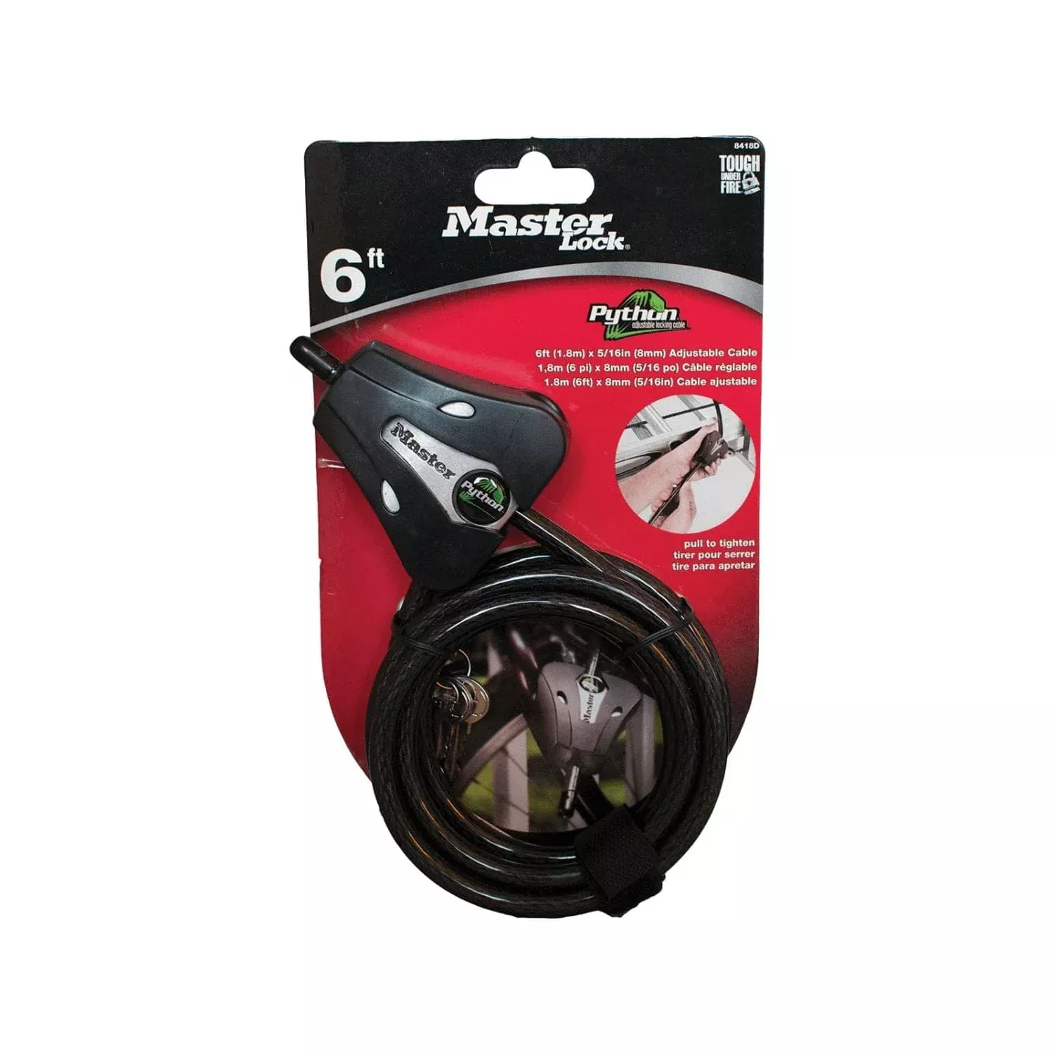 Covert 0.3125 in Master Lock Security Cable