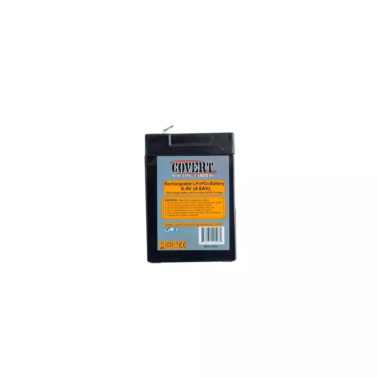 Covert 6.4V LifePo4 Battery
