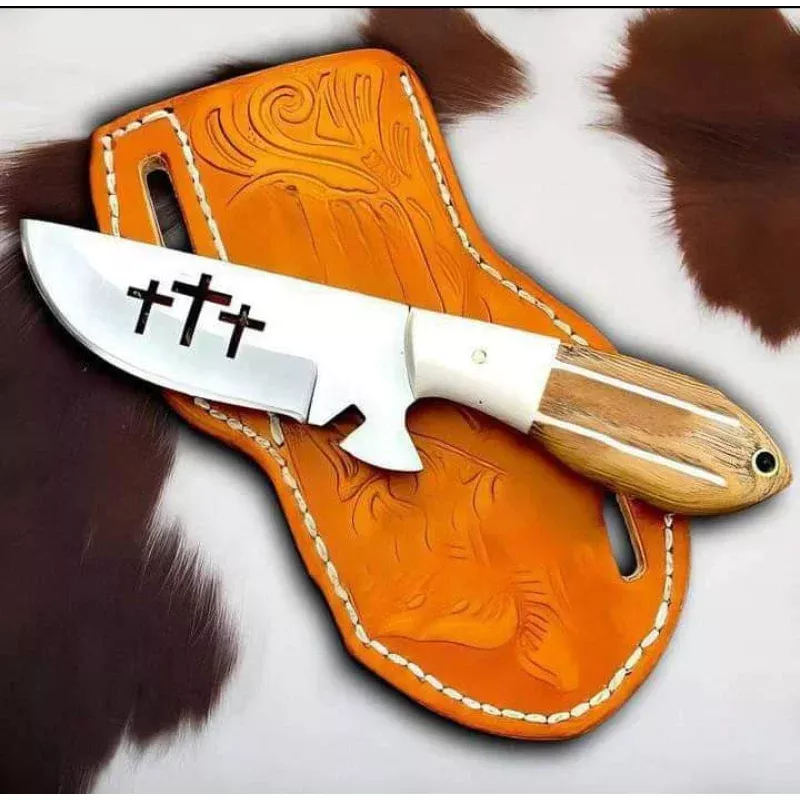 Cowboy Bull Cutter KnivesCustom Handmade with J2 Steel Blade