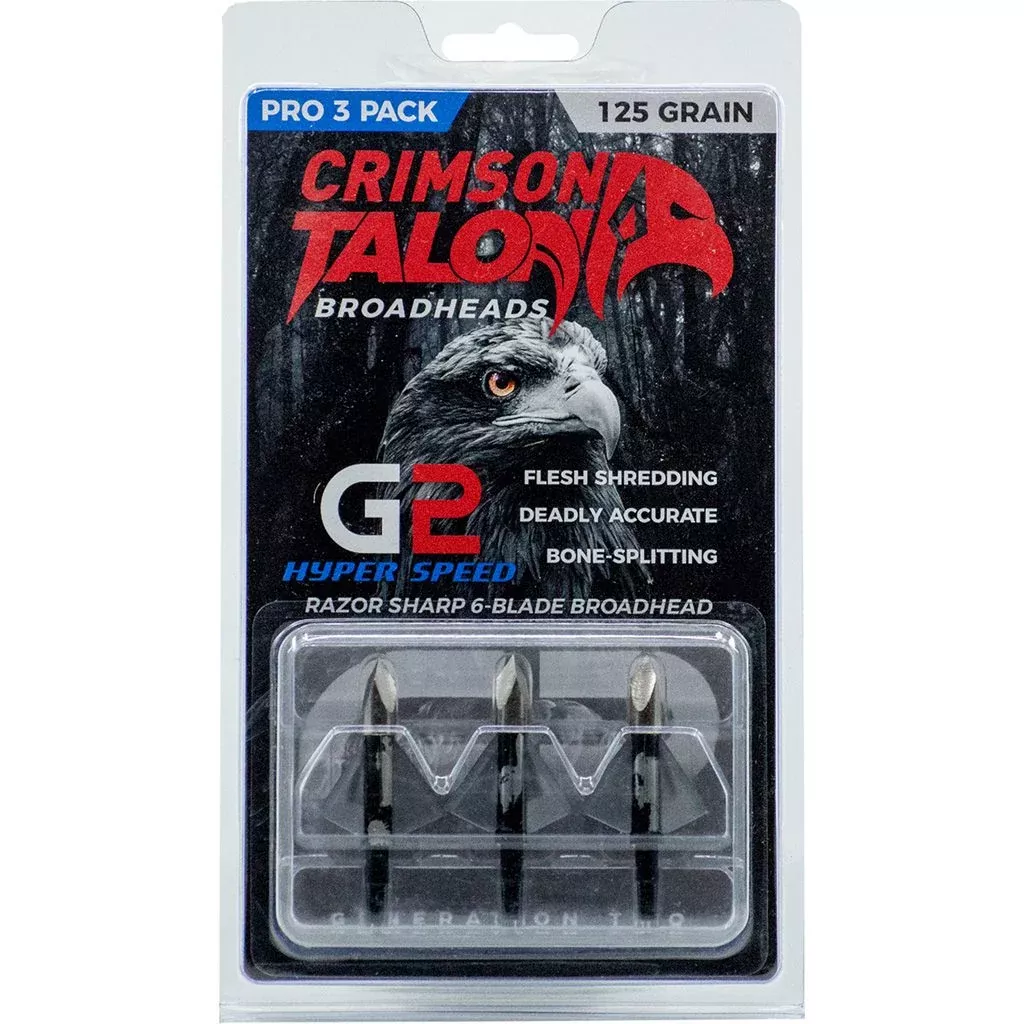 Crimson Talon G2 Hyper Speed Broadheads