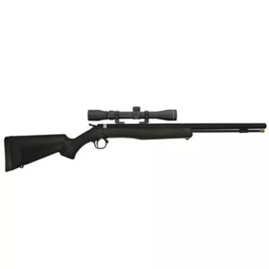 CVA Wolf 209 Muzzleloader .50 Caliber 24 Inch Blued Barrel Ambidextrous Composite Stock Black Finish With 3-9x32mm Scope