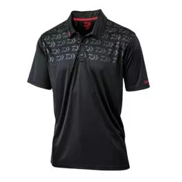 Daiwa D-Vec Logo Polo Shirt - Black - S