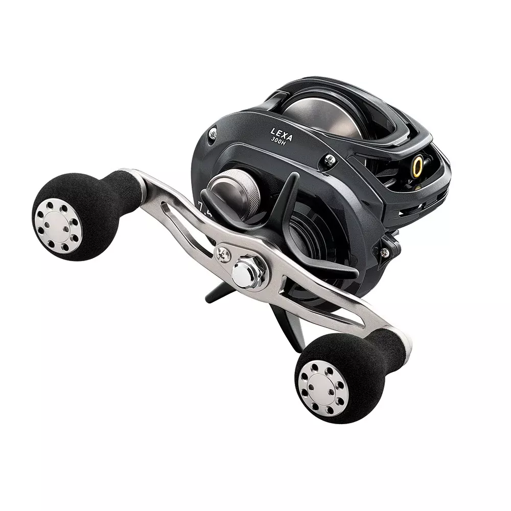 Daiwa Lexa 400 Baitcasting Reel – High Speed – Dual Paddle Handle [LX400]