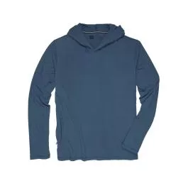Dakota Grizzly Men's Coby Hooded LS Shirt - Poseidon - M