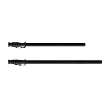 Damascus DRB Straight Riot Control Baton - Black