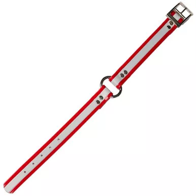 DANS DC1RO-RD-19 DAYGLO COLLAR W/O-RING RED