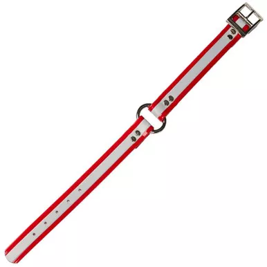 DANS DC340-RD-16 DAYGLO COLLAR W/O-RING RED