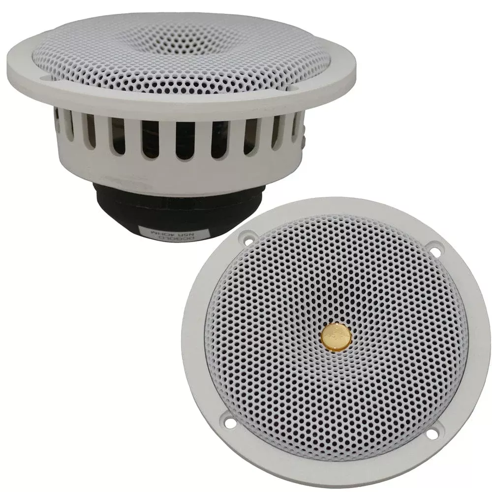 DC GOLD AUDIO N5C 5.25″ Classic Series Speakers – 4 OHM – (Pair) White