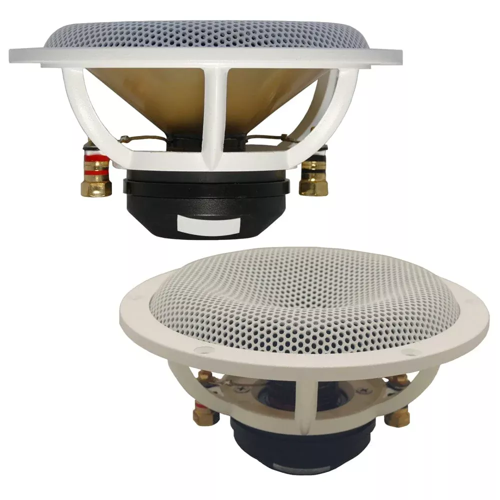 DC GOLD AUDIO N7C 7″ Classic Series Speakers – 4 OHM – (Pair) White